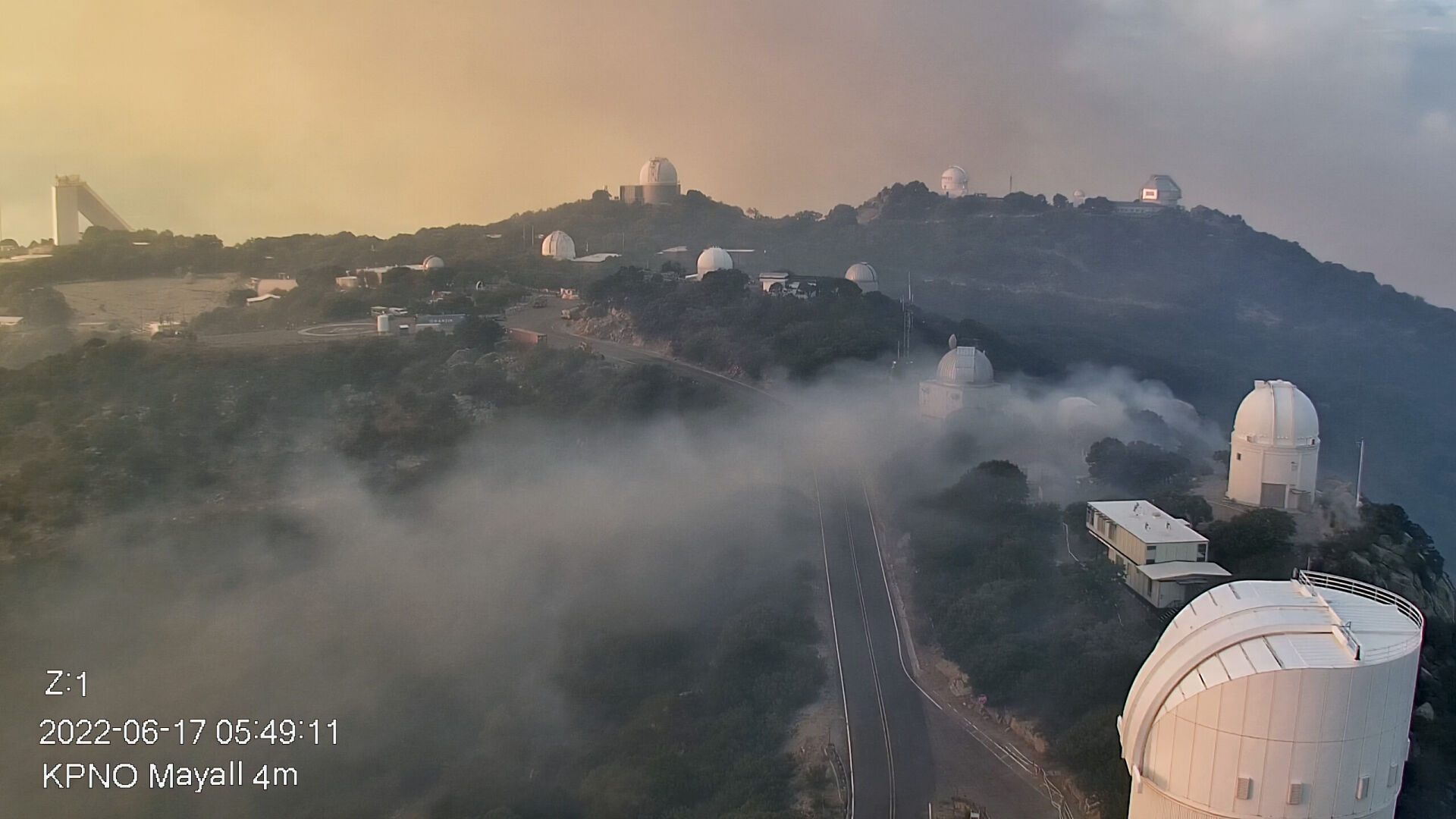 Contreras Fire, Kitt Peak National Observatory, 2022